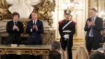 Santilli y Milei.