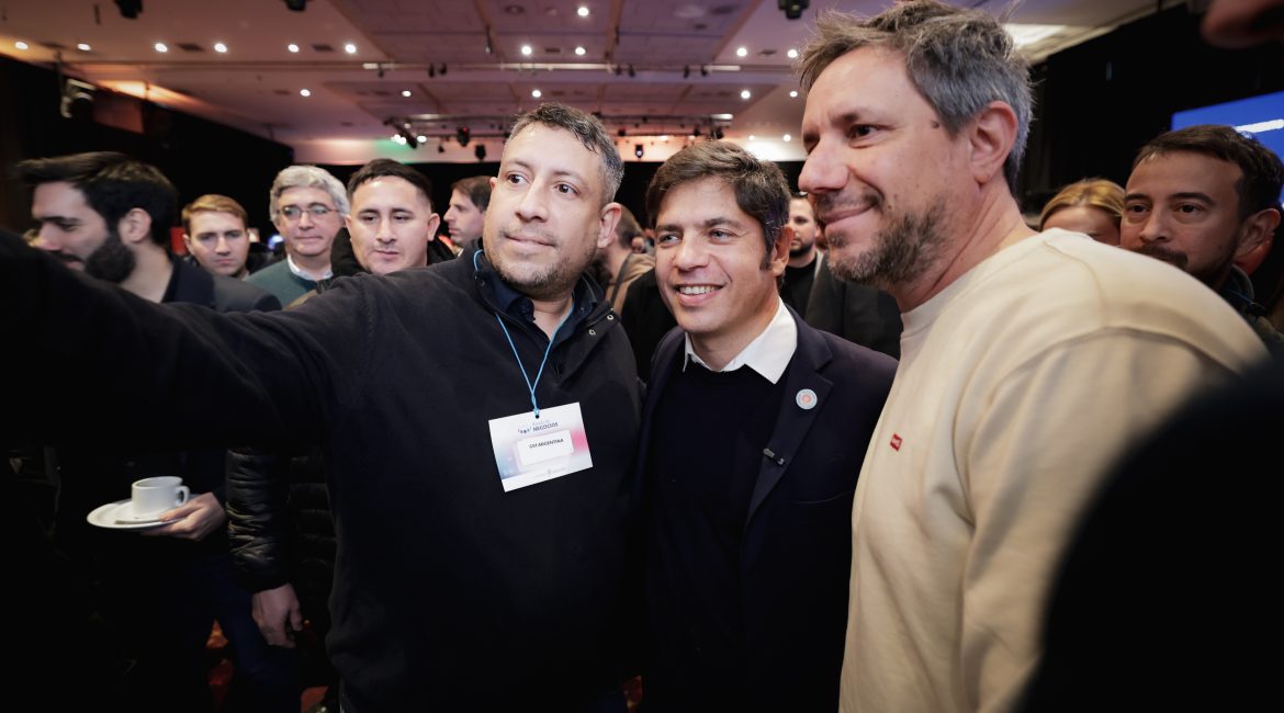 Kicillof encabezó la apertura de una ronda de negocios multisectorial